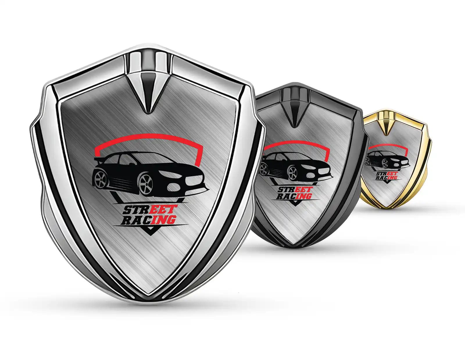 Fender Badge Pro Design Stainless Steel Emblem